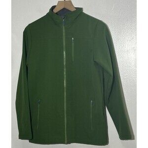 Lands End Kids Jacket size 14-16 Green Performance Style Active Gorp Core Cozy
